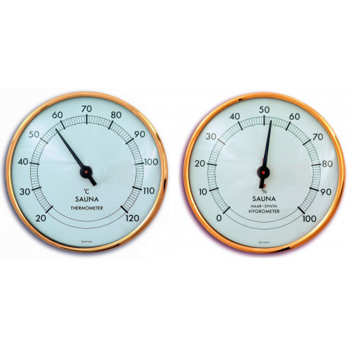 Bastutermometer och Hygrometer 102